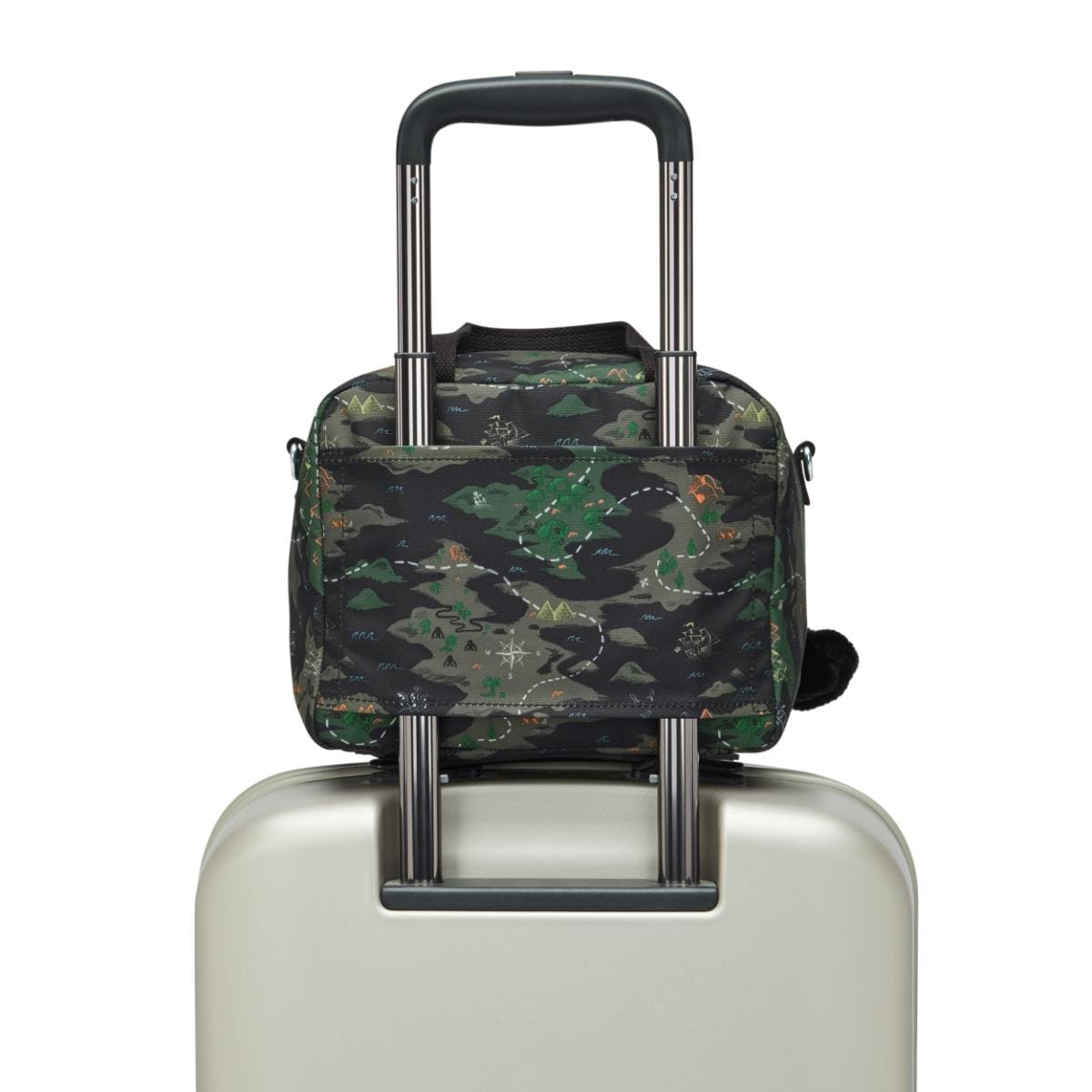 Lancheira Kipling Miyo - Camo Treasure - Estampa Kipling