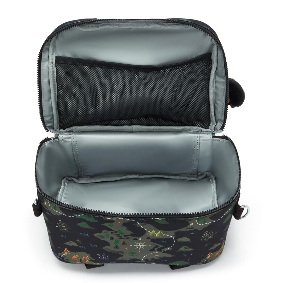 Lancheira Kipling Miyo - Camo Treasure - Estampa Kipling