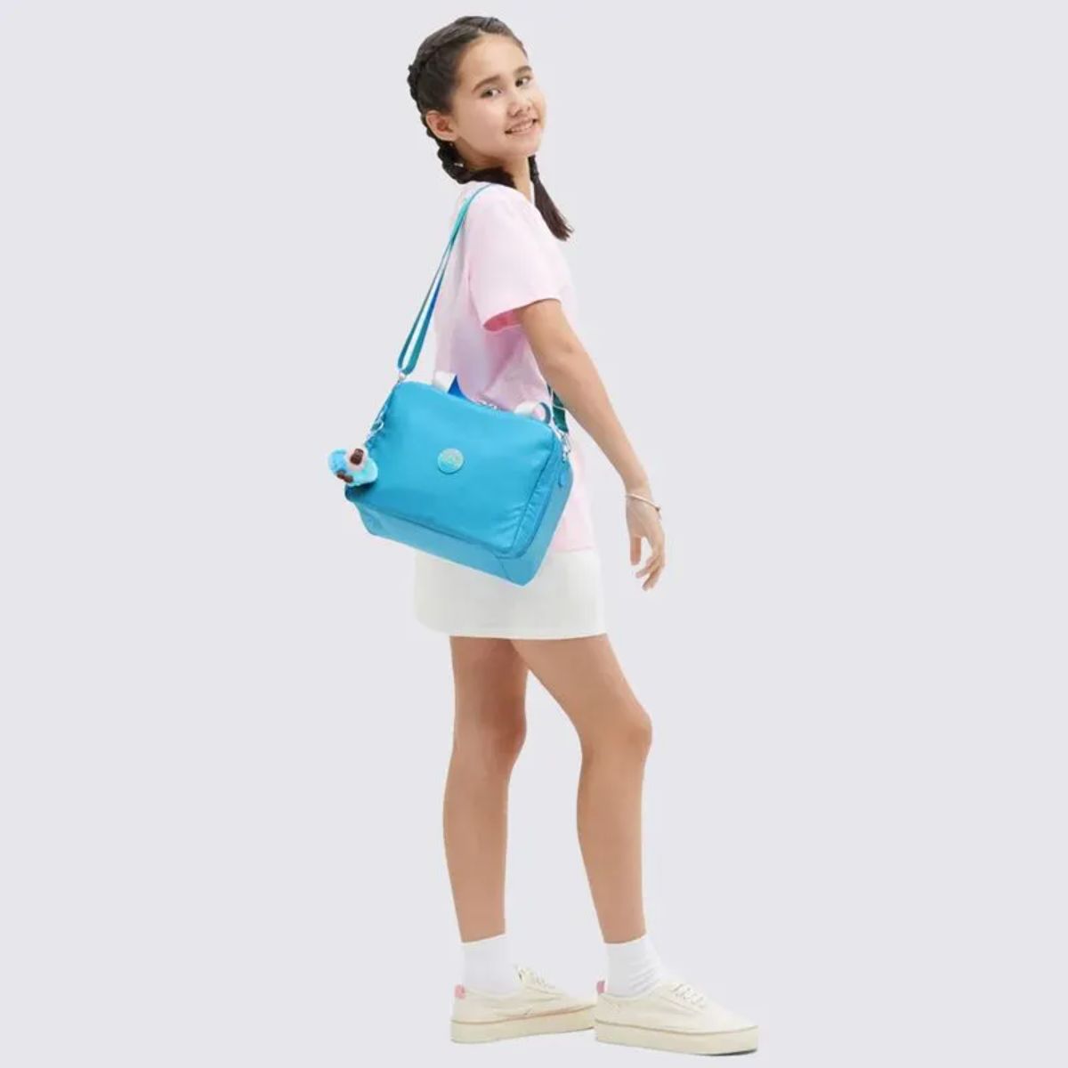 Lancheira Kipling Miyo - Sea Blue Met Kipling