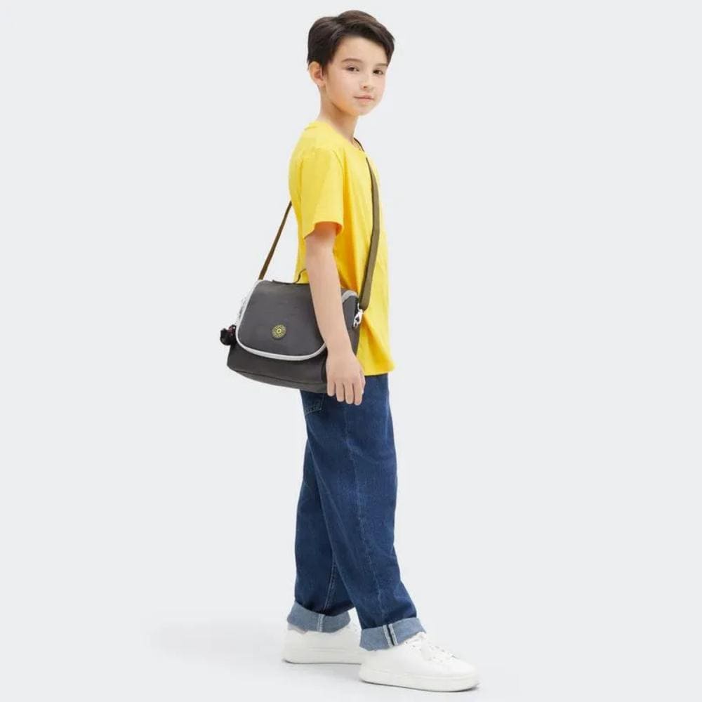 Lancheira Kipling New Kichirou - Back to Grey Kipling