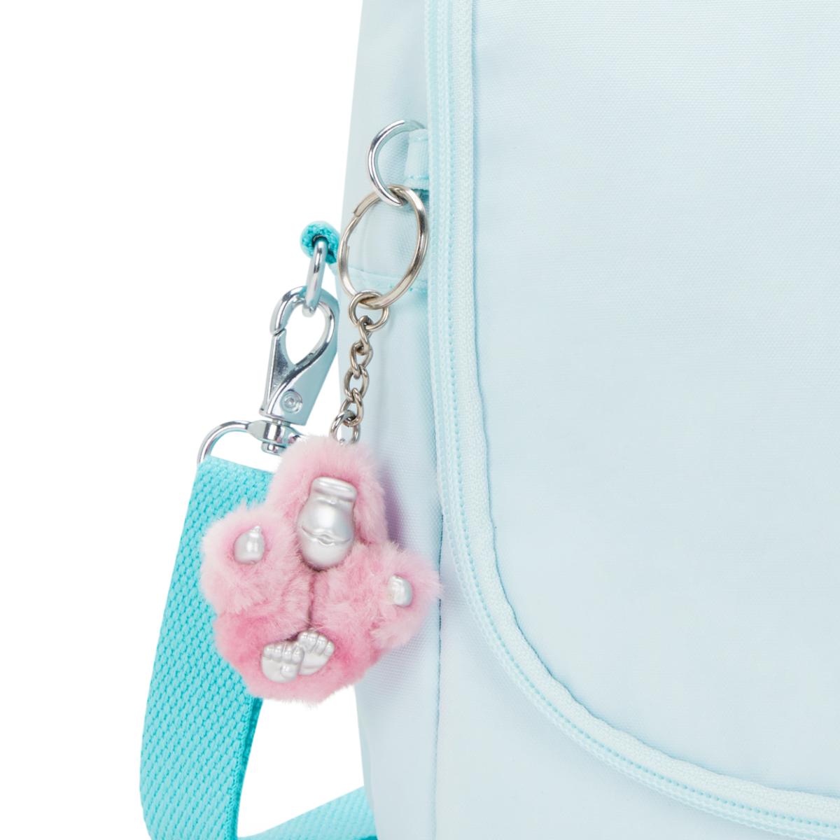 Lancheira Kipling New Kichirou - Blue Sky Met - Azul Kipling