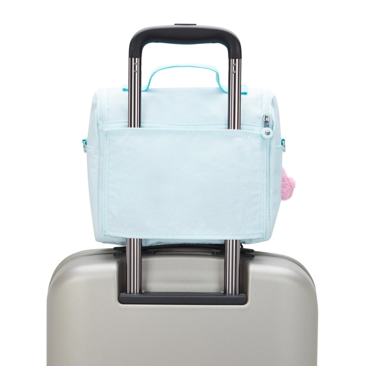 Lancheira Kipling New Kichirou - Blue Sky Met - Azul Kipling