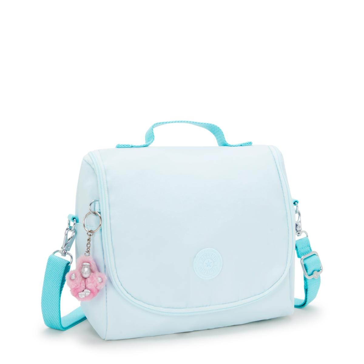 Lancheira Kipling New Kichirou - Blue Sky Met - Azul Kipling