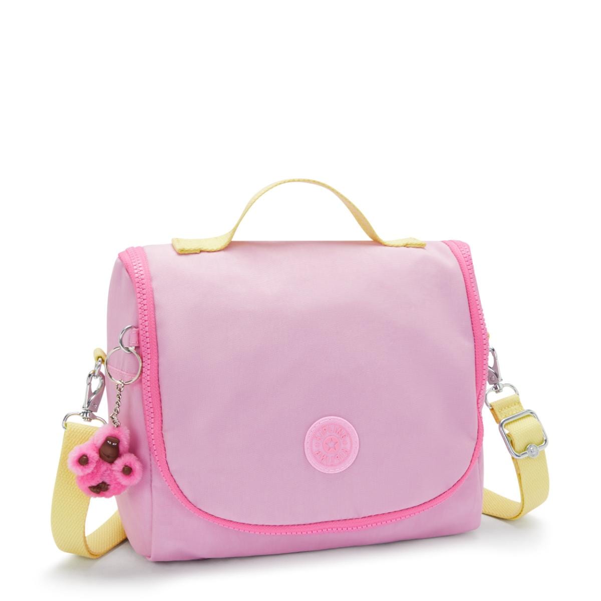 Lancheira Kipling New Kichirou - Cotton Candy - Rosa Kipling