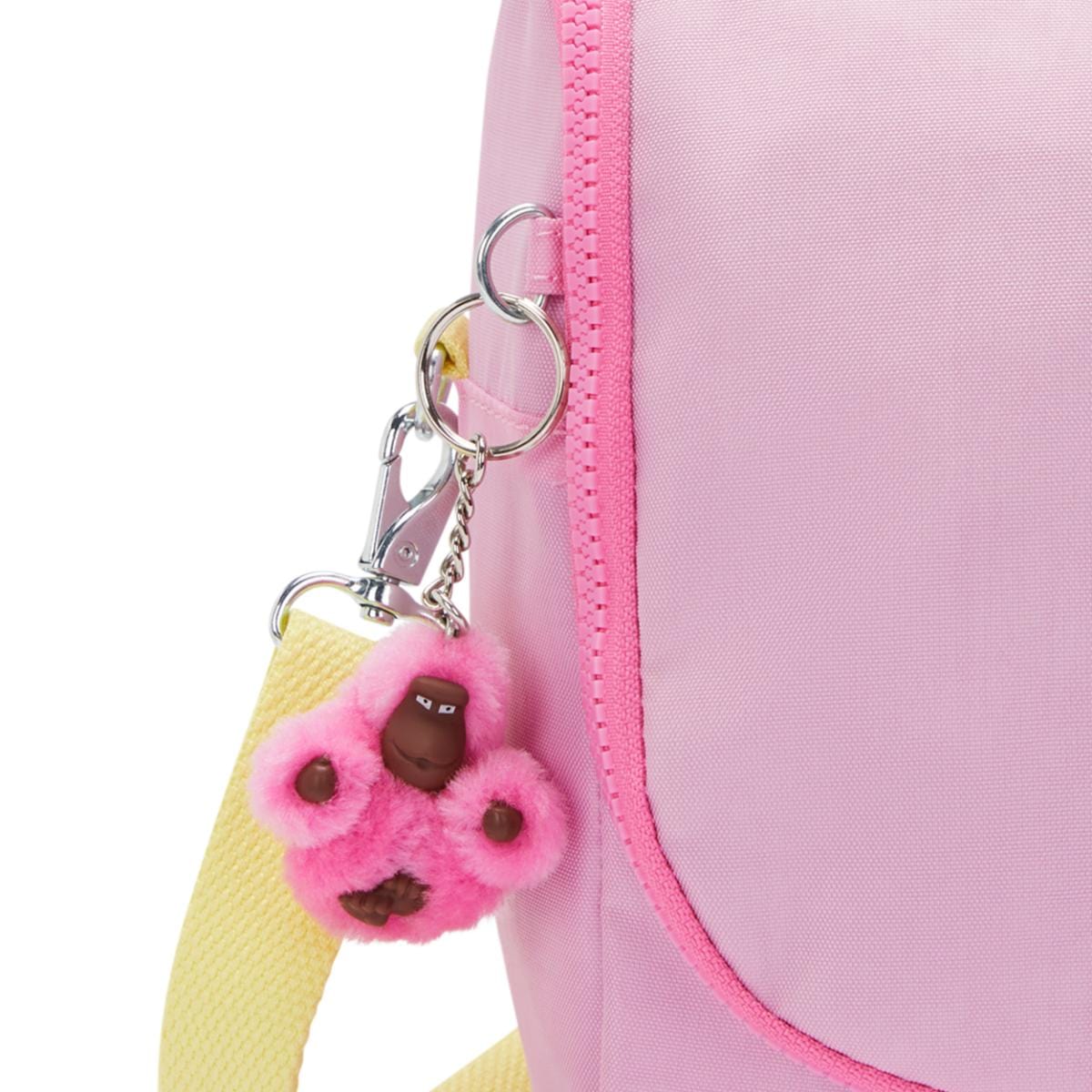 Lancheira Kipling New Kichirou - Cotton Candy - Rosa Kipling