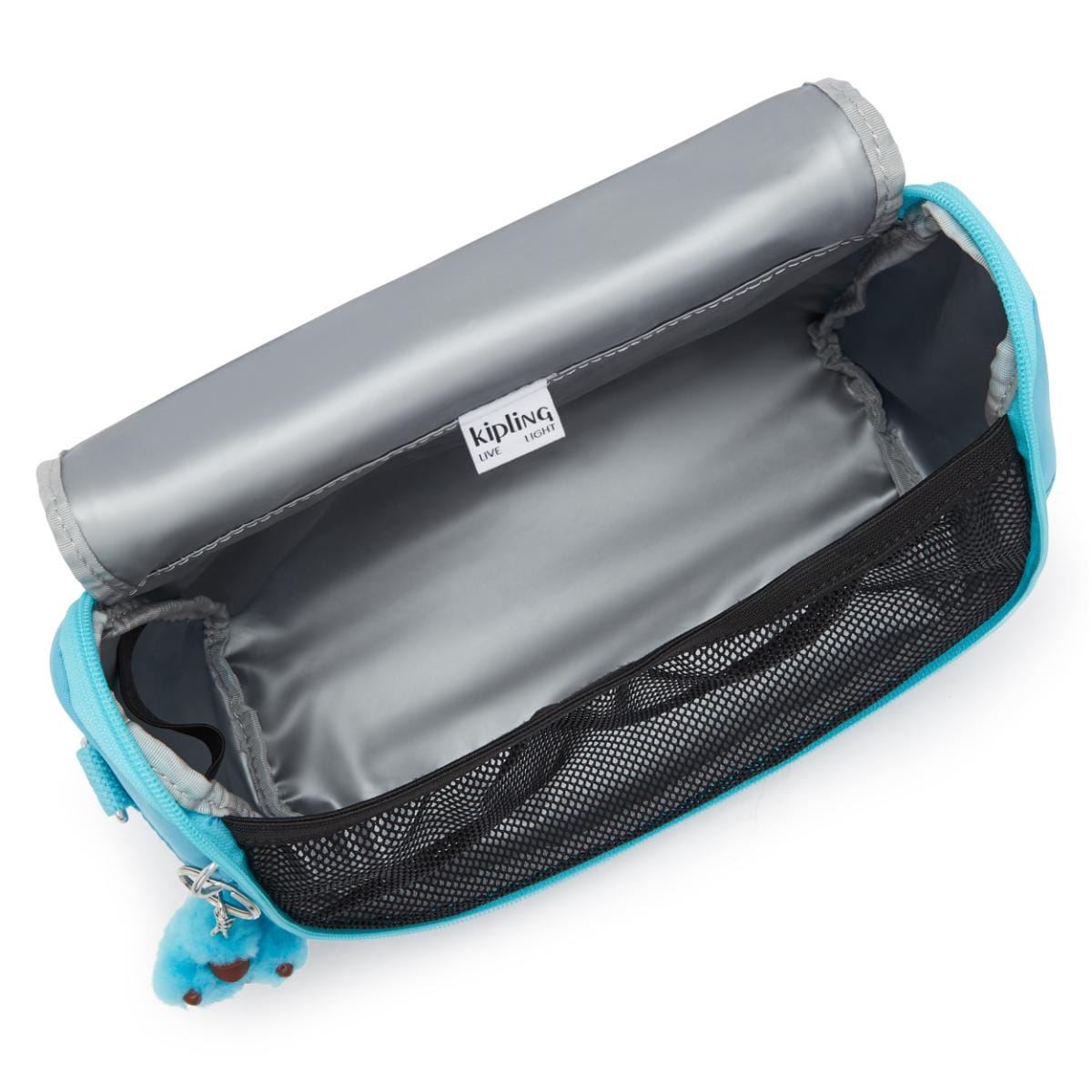 Lancheira Kipling New Kichirou - Funky Turq Bl - Azul Kipling