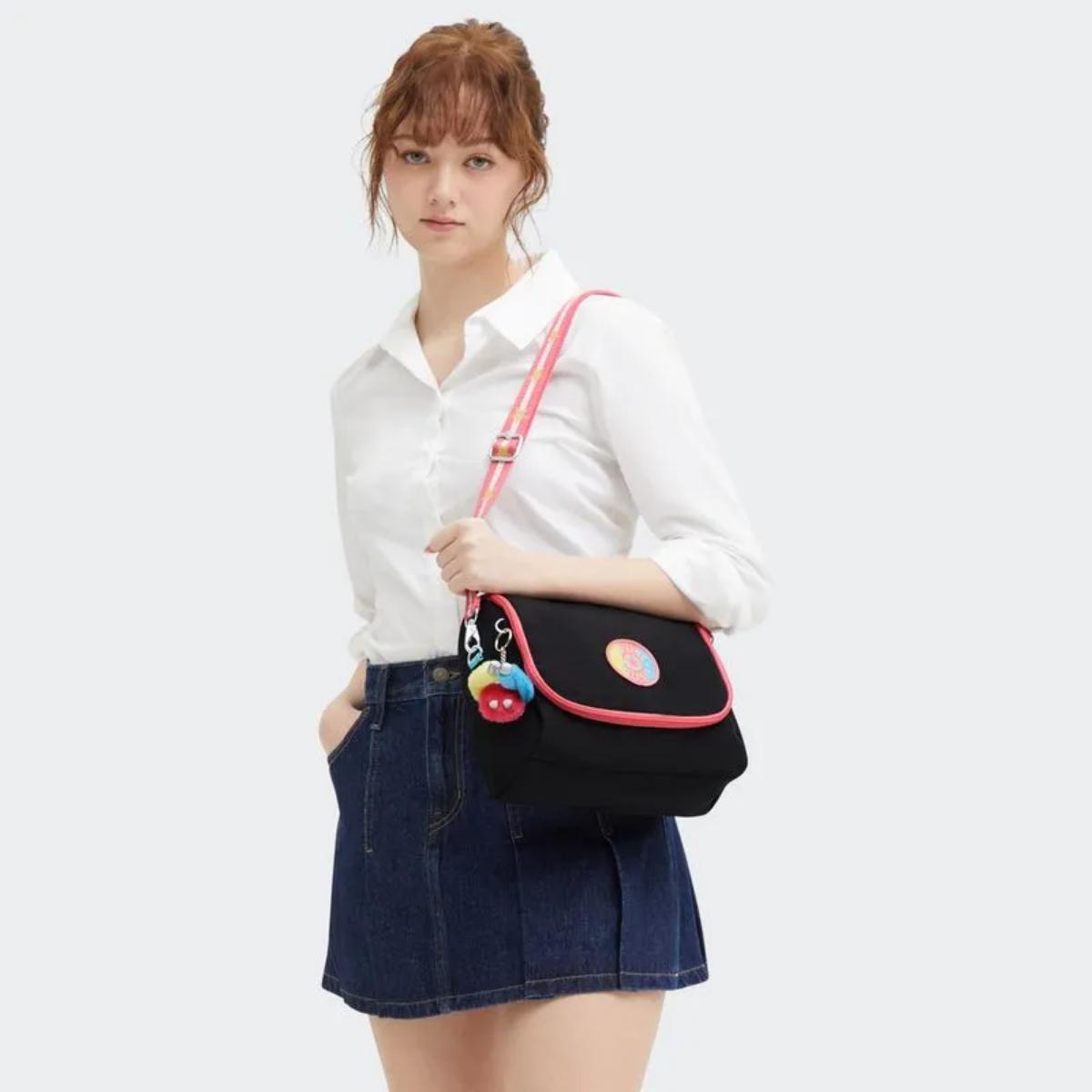 Lancheira Kipling New Kichirou - Galaxy Black FC Livraria Skilo