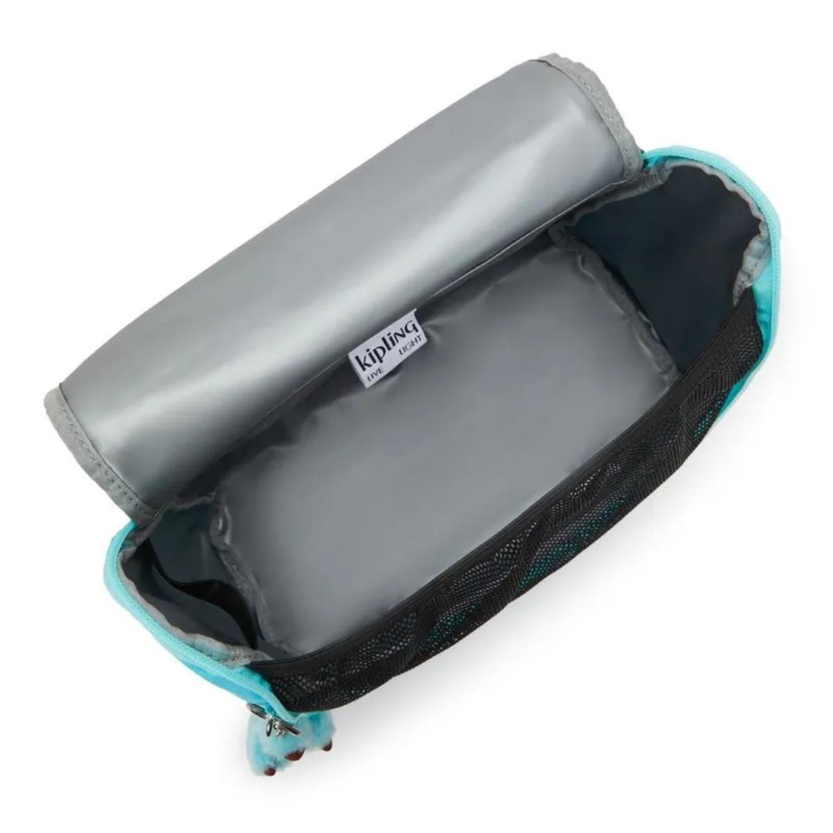 Lancheira Kipling New Kichirou - Galaxy Turquoise Livraria Skilo