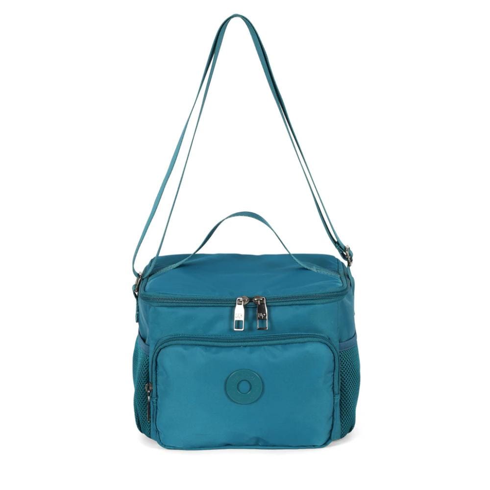 Lancheira UP4You - Casual Style - Bolso Frontal - LA78823UP Azul Petroleo Up4You