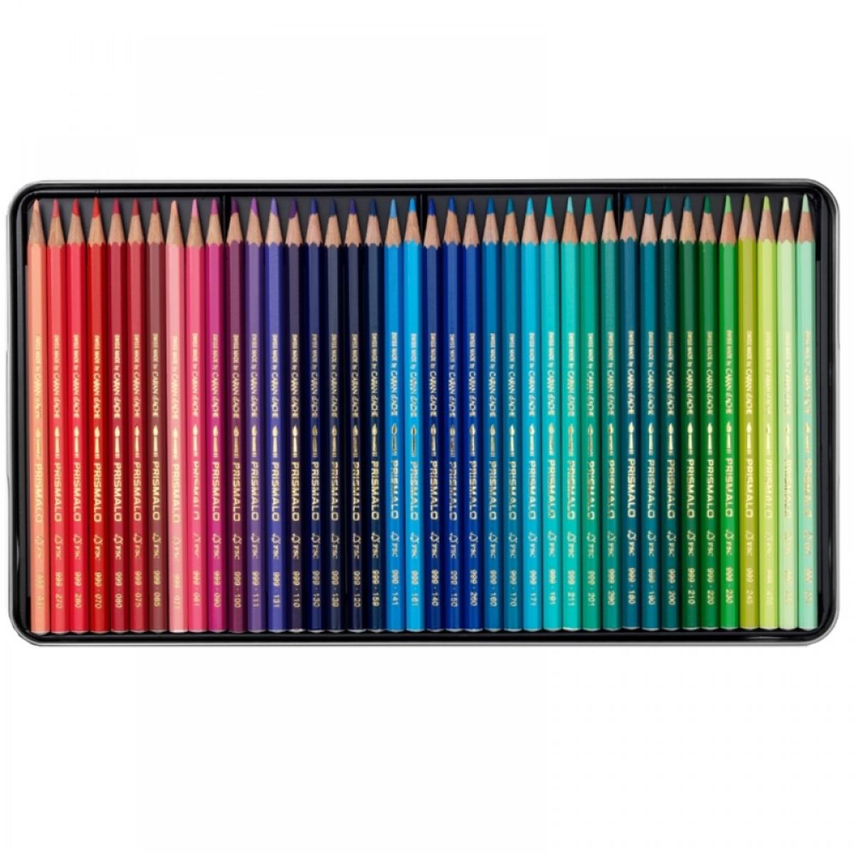 Lápis de Cor Caran D´Ache Aquarelável Prismalo - 80 Cores Livraria Skilo