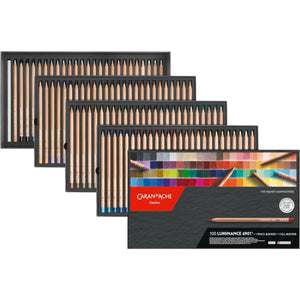 Lápis de Cor Caran D´Ache Luminance - 100 Cores