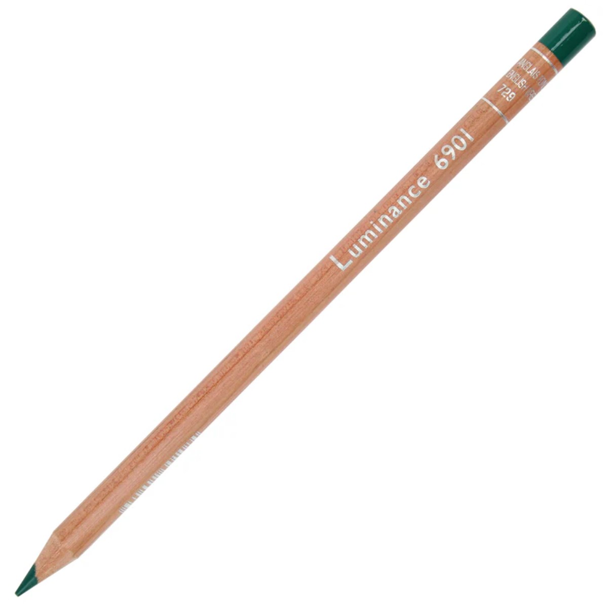 Lápis de Cor Caran d’Ache Luminance - Blender 729 Dark English Green Caran D´ Ache