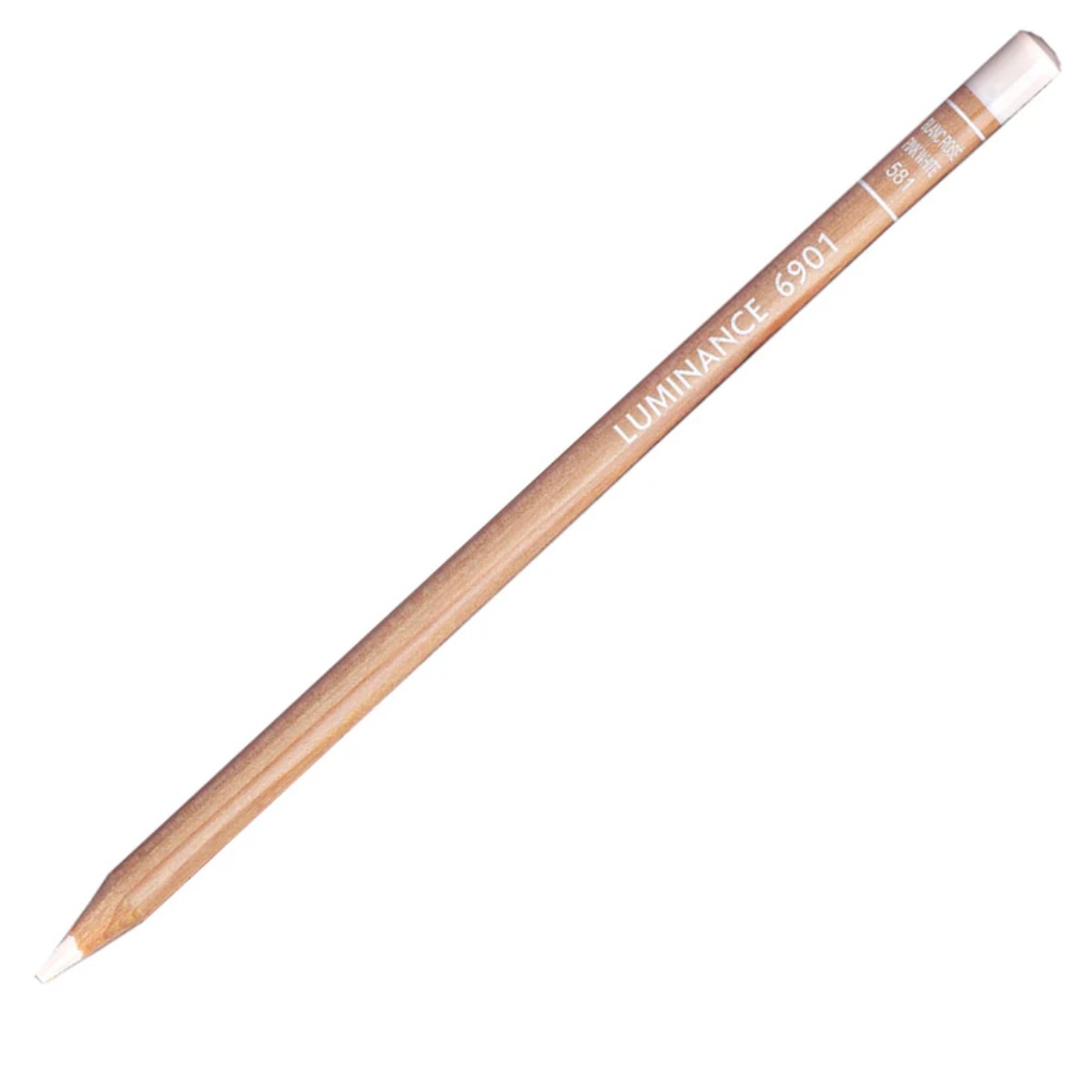Lápis de Cor Caran d’Ache Luminance - Blender 581 Pink White Caran D´ Ache