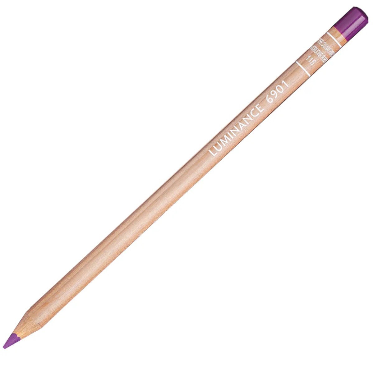 Lápis de Cor Caran d’Ache Luminance - Blender 115 Quinacridone Purple Caran D´ Ache