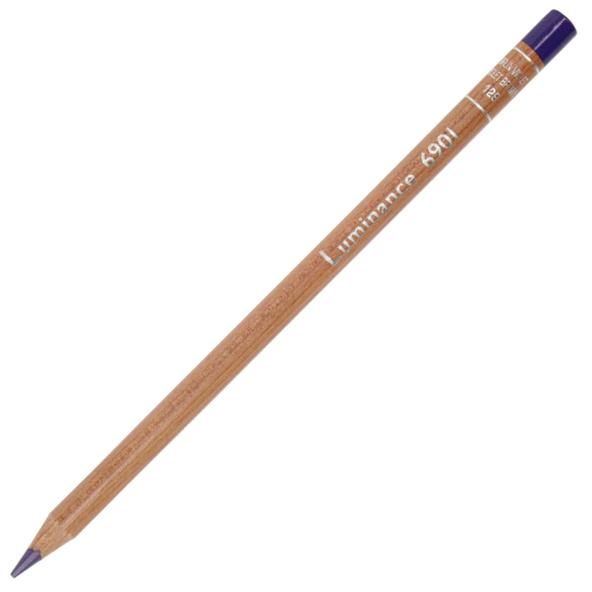 Lápis de Cor Caran d’Ache Luminance - Blender 129 Violet Brown Caran D´ Ache