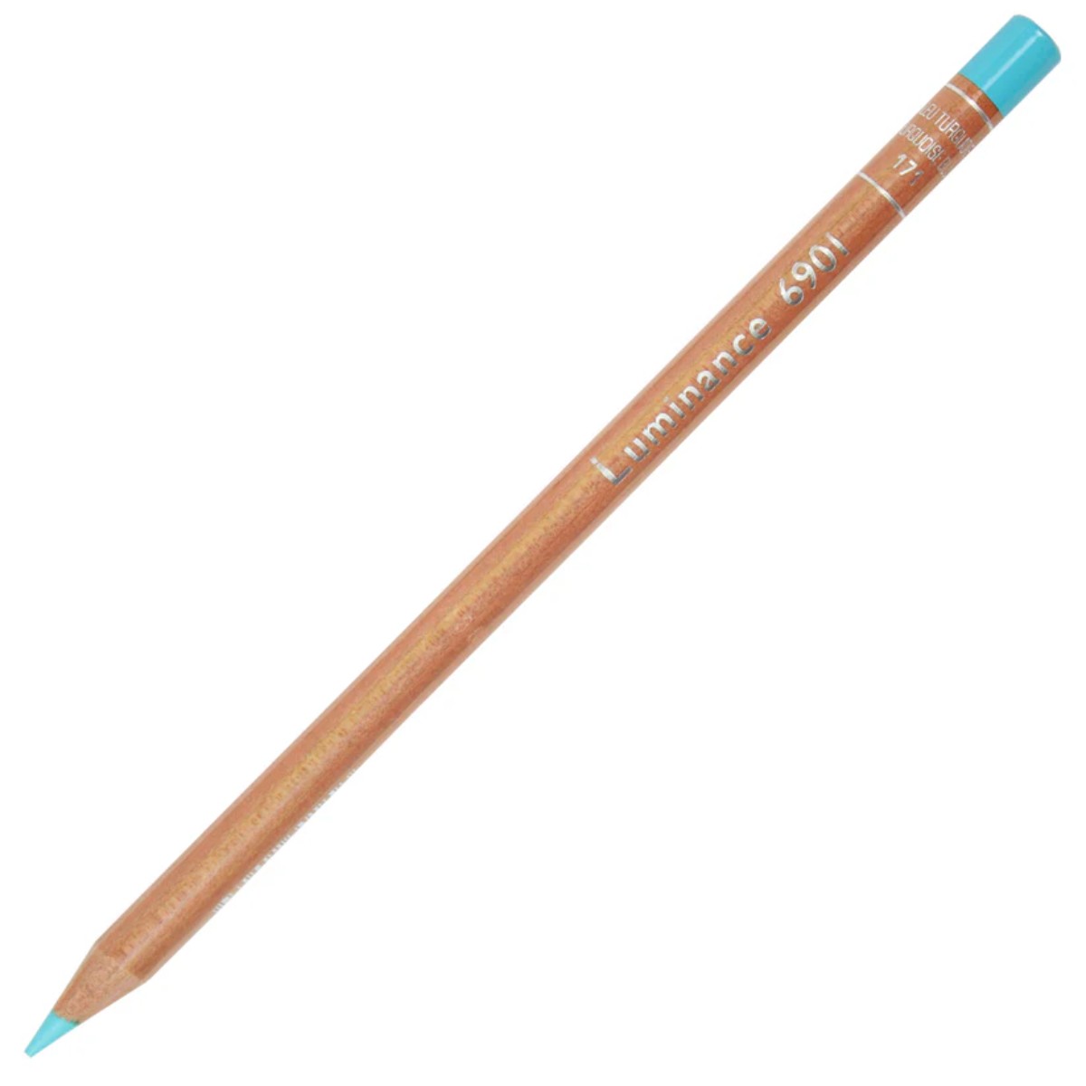 Lápis de Cor Caran d’Ache Luminance - Blender 171 Turquoise Blue Caran D´ Ache