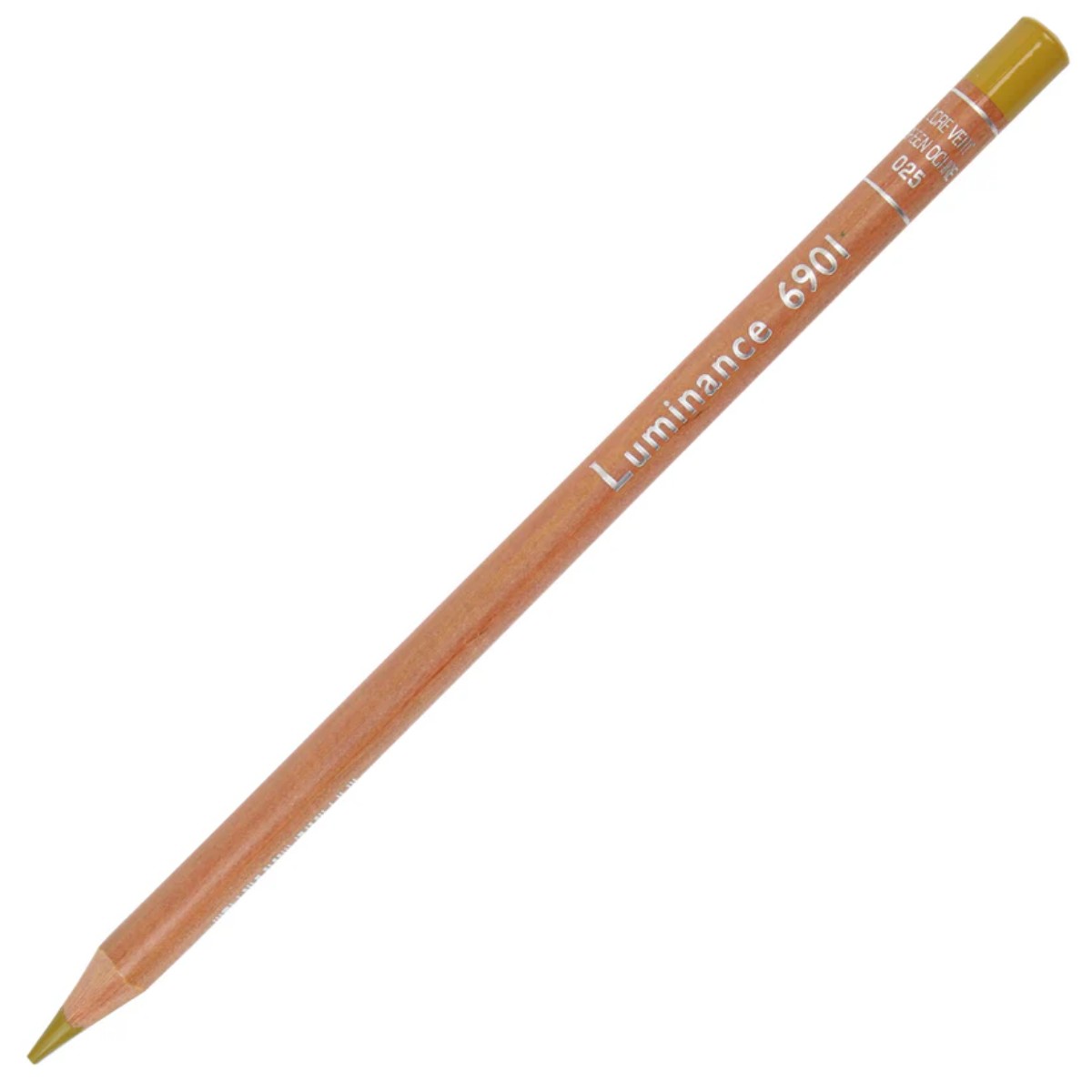 Lápis de Cor Caran d’Ache Luminance - Blender 025 Green Ochre Caran D´ Ache