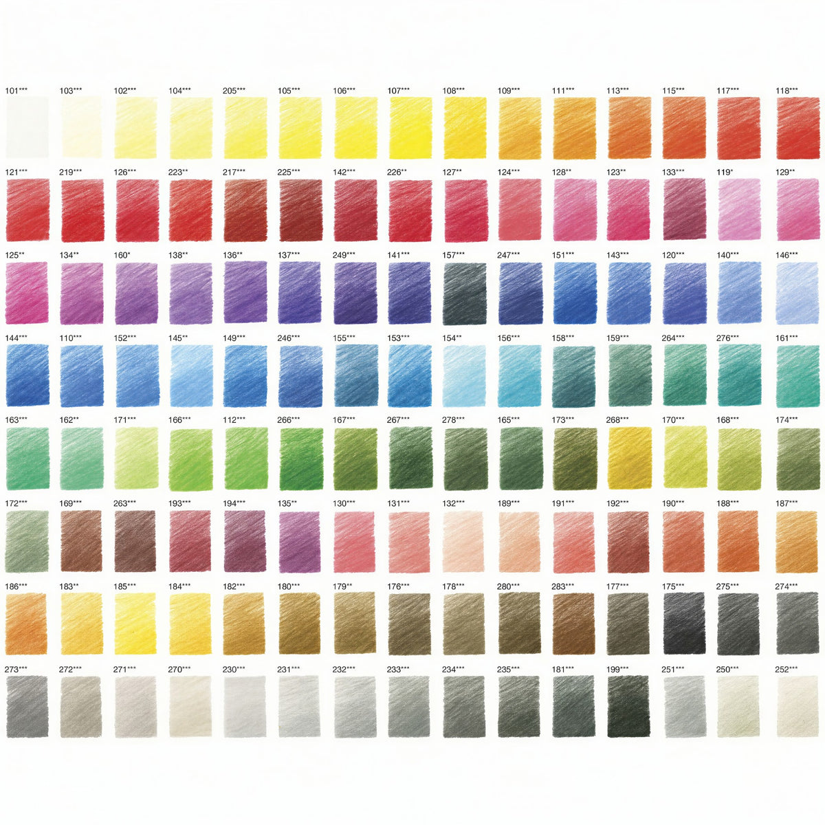 Lápis de Cor Faber-Castell Polychromos - 120 Lápis - Estojo Madeira Faber Castell