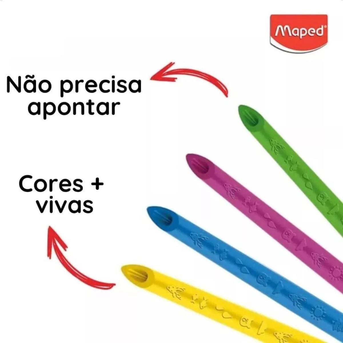 Lápis de Cor Maped Intinity - 18 Cores - Maped Maped