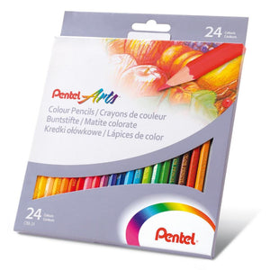 Lápis de Cor Pentel 24 Cores - CB8-24