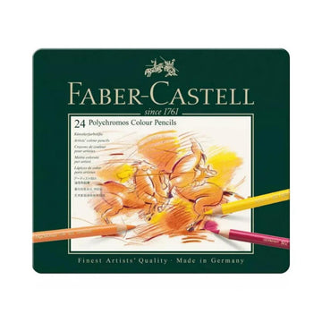 Lápis de Cor Polychromos Faber Castell A&G - 24 Cores Faber Castell