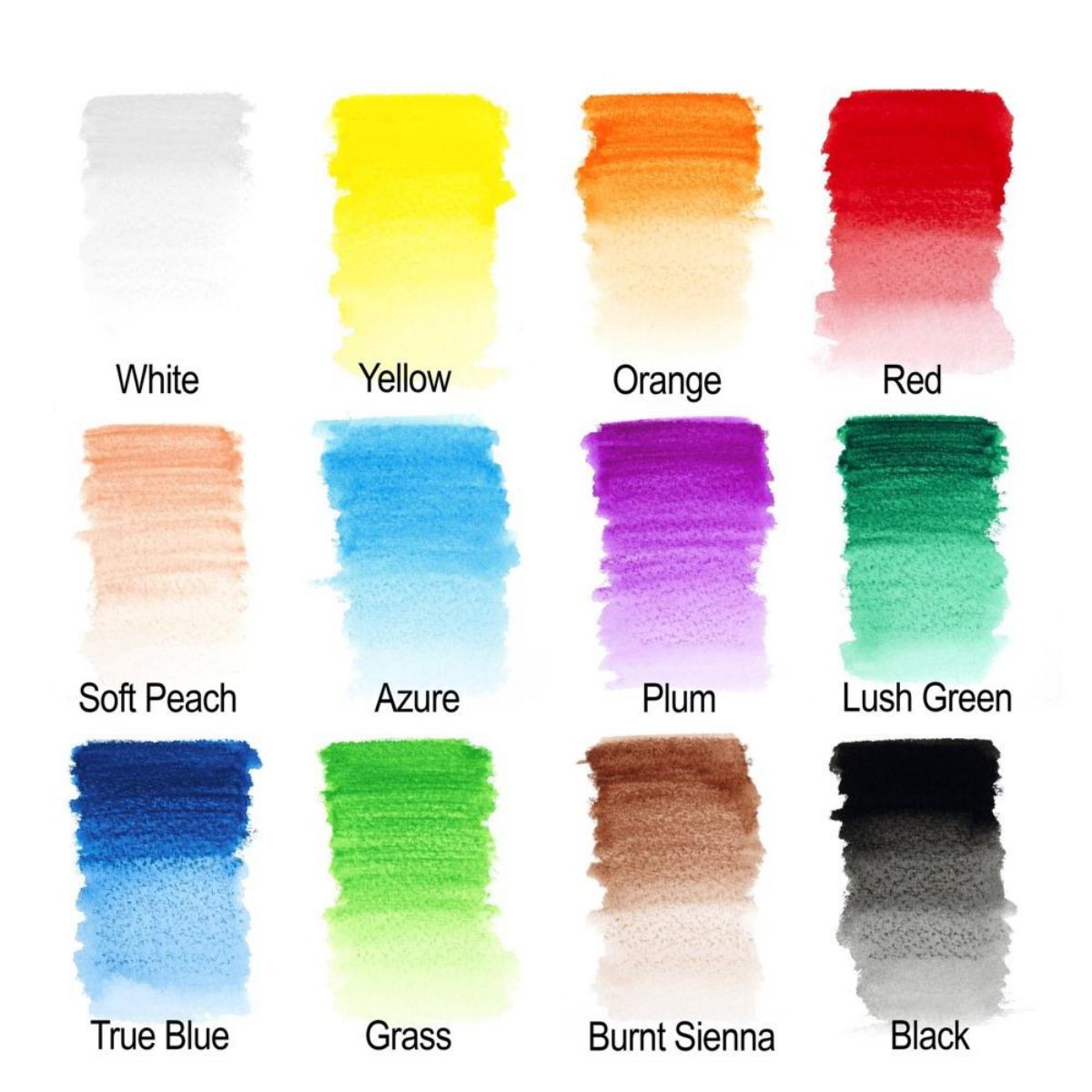 Lápis de Cor Winsor & Newton Aquarelável - Studio Collection 12 Cores Winsor & Newton