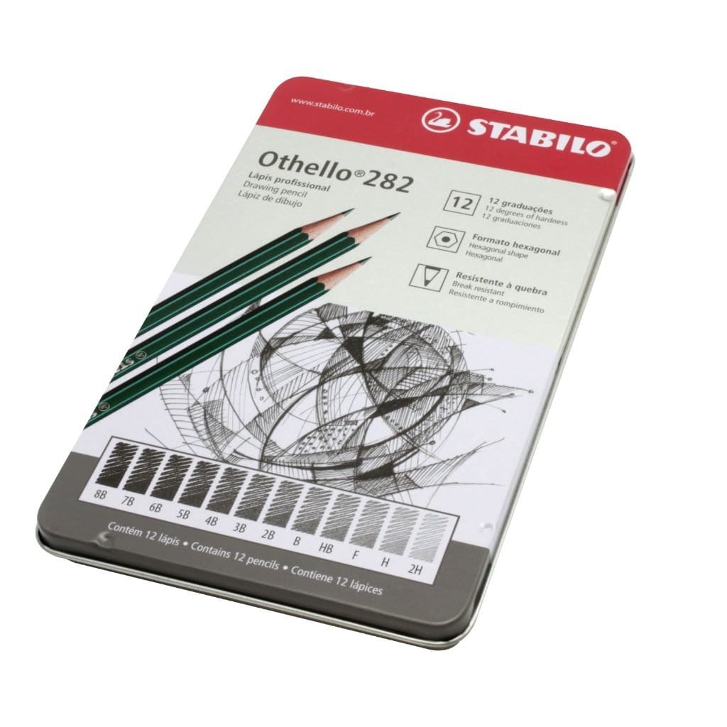 Lápis Para Desenho Técnico Stabilo Othello - 12 Graduações Stabilo