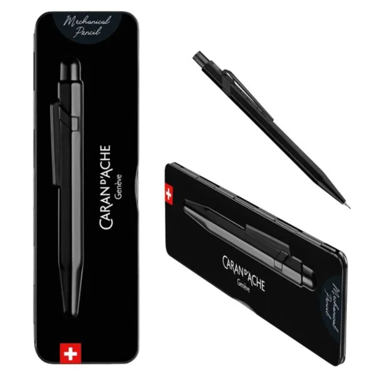 Lapiseira Caran D´Ache 844 - Black Code - 0,5mm Livraria Skilo