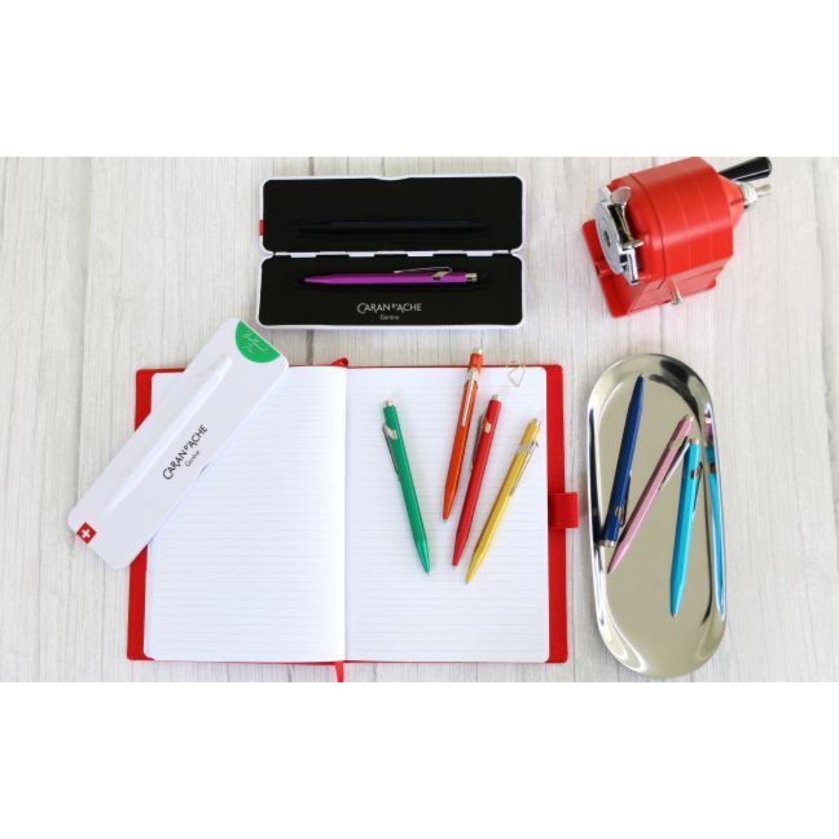 Lapiseira Caran D'Ache 844 Colormat-X Orange 0,7mm Livraria Skilo