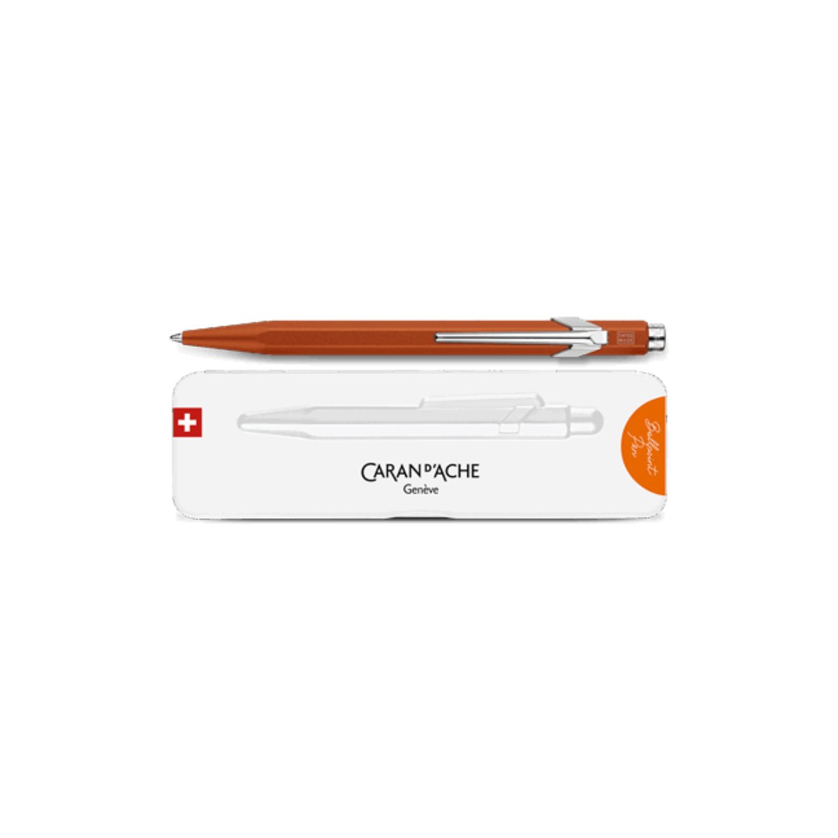 Lapiseira Caran D'Ache 844 Colormat-X Orange 0,7mm Livraria Skilo
