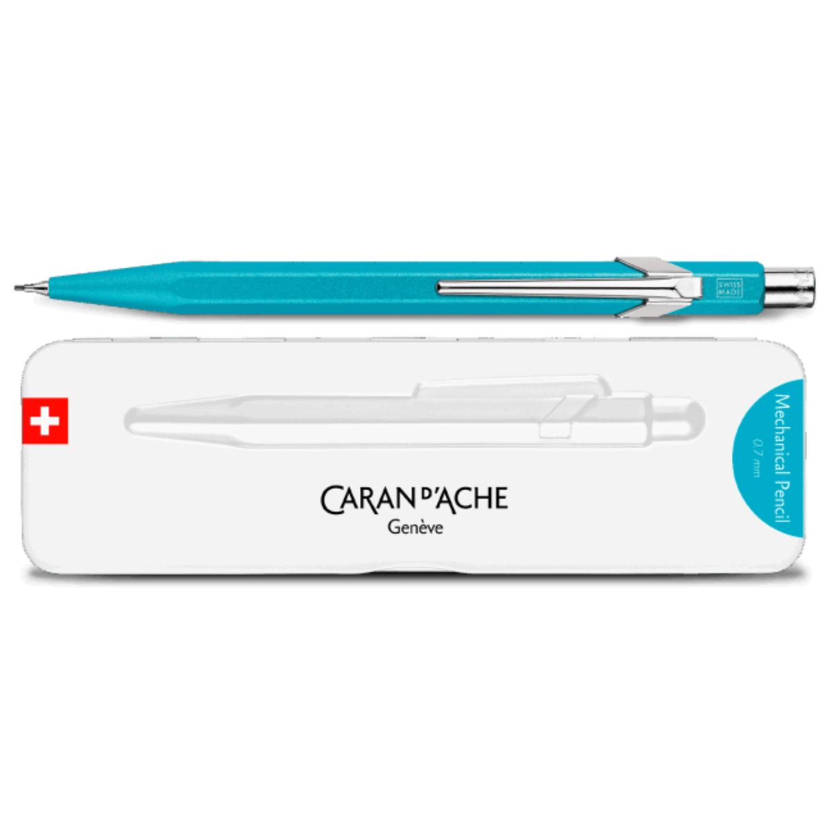 Lapiseira Caran D'Ache 844 Colormat-X Turquoise 0,7mm Caran D´Ache