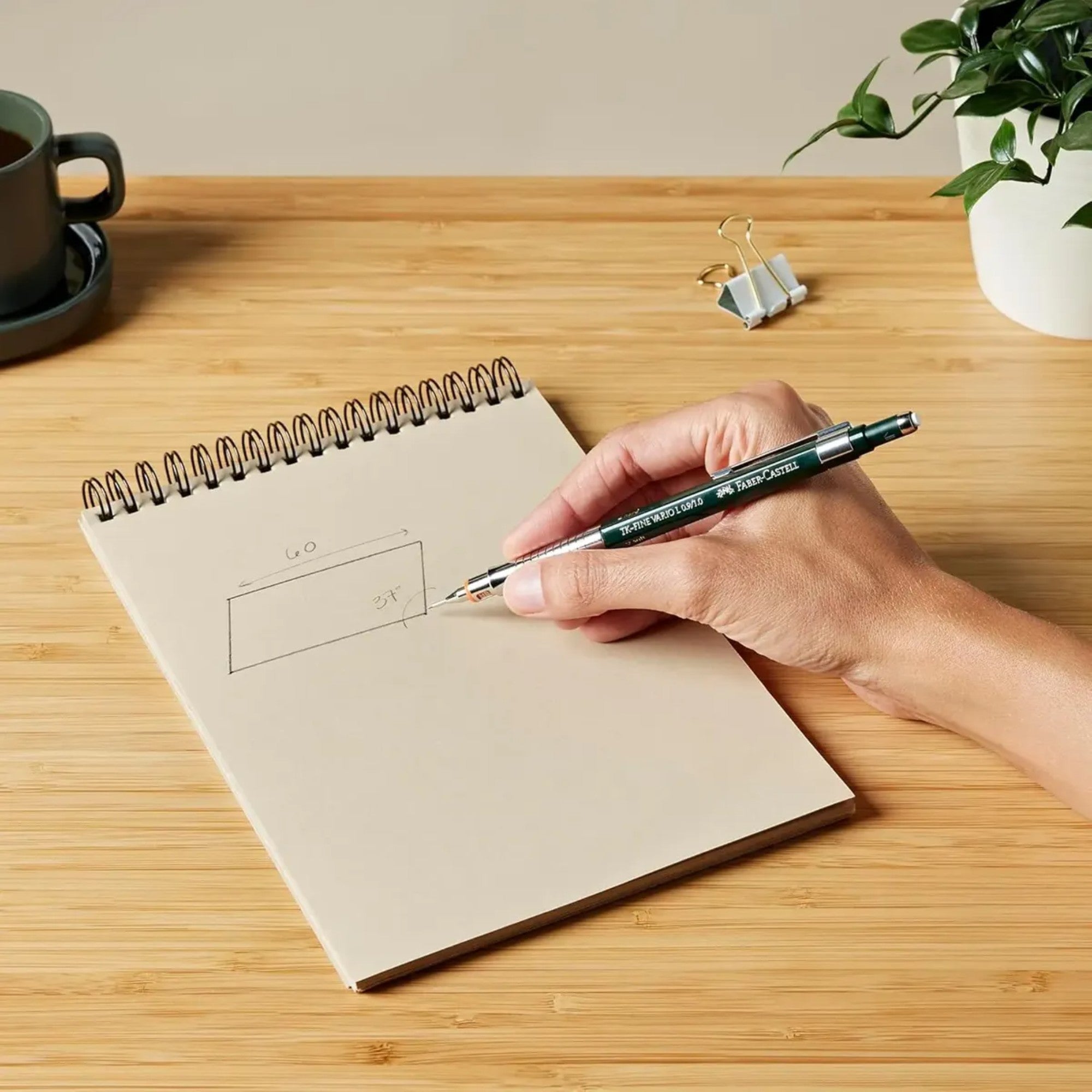 Lapiseira Faber Castell TK Fine Vario - 0,9mm Faber-Castell