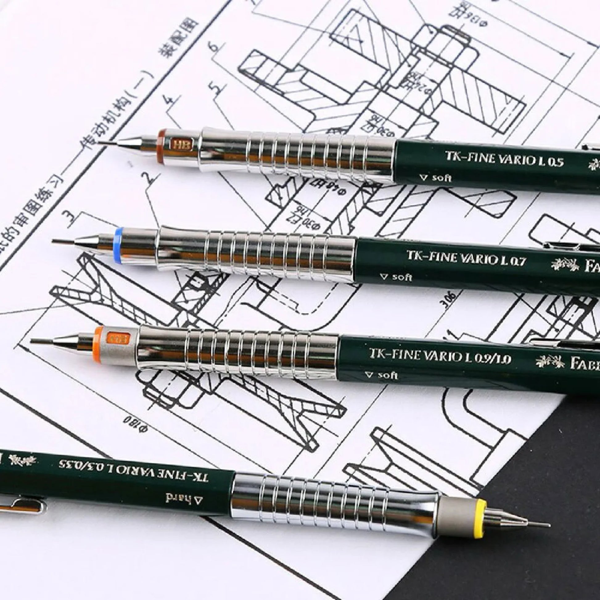 Lapiseira Faber Castell TK Fine Vario - 0,9mm Faber-Castell