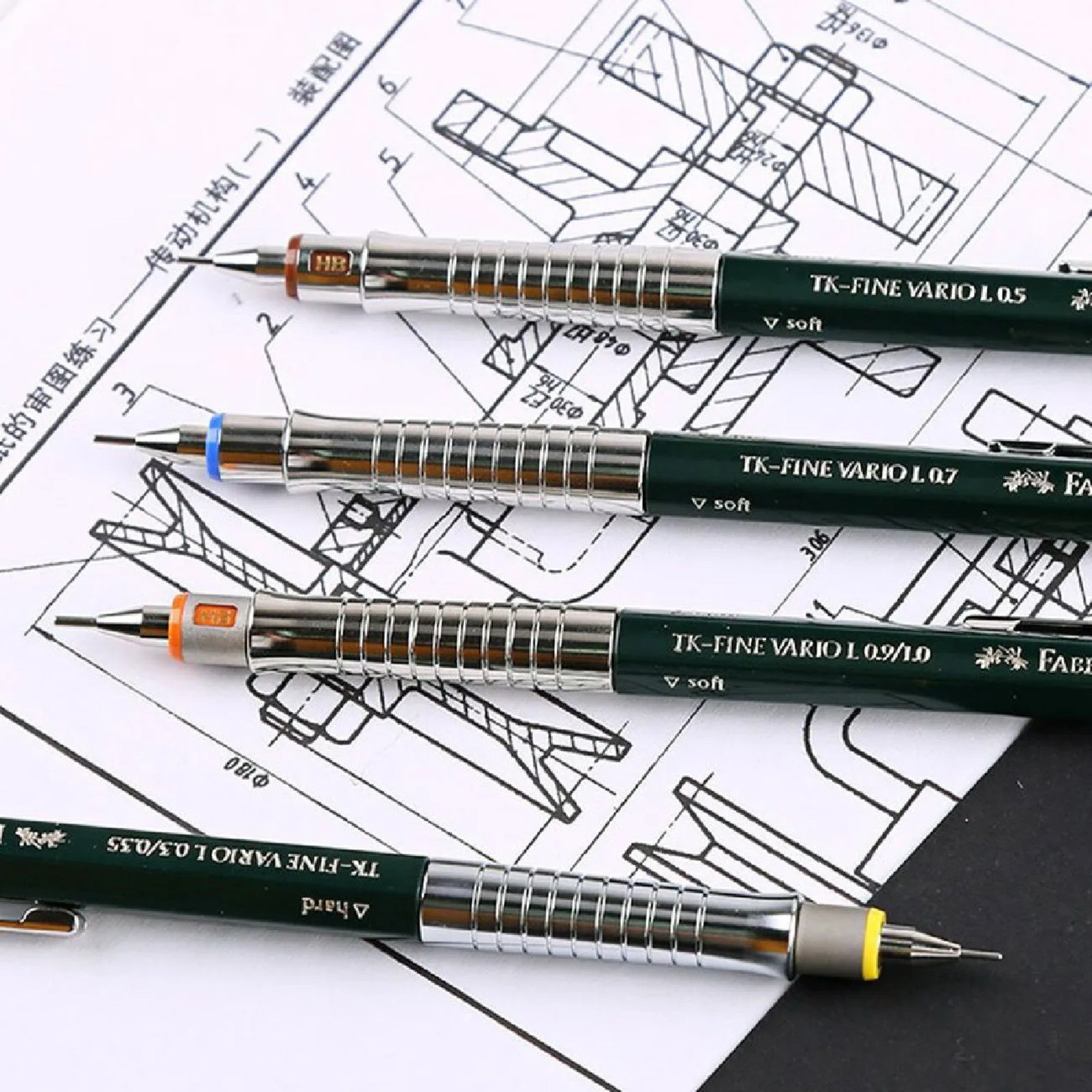 Lapiseira Faber Castell TK Fine Vario - 0,9mm Faber-Castell