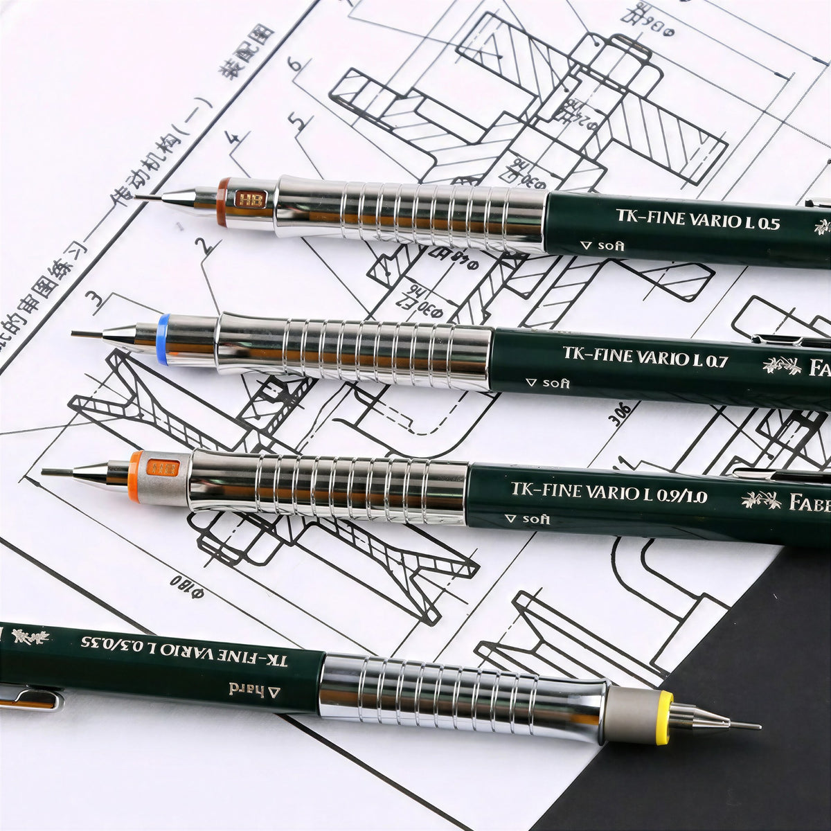 Lapiseira Faber-Castell TK-Fine Vario L - 0,7mm Faber Castell