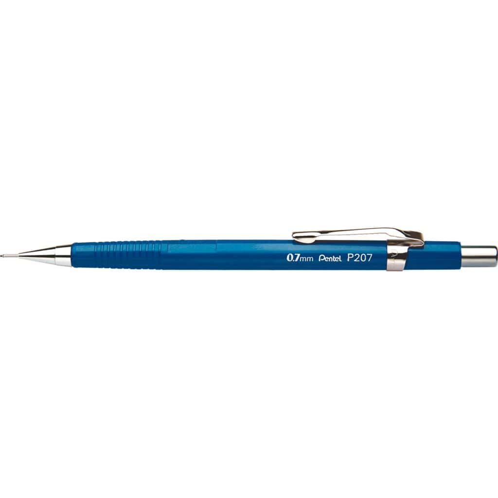Lapiseira Pentel 0.7 Sharp P207 - Azul Pentel