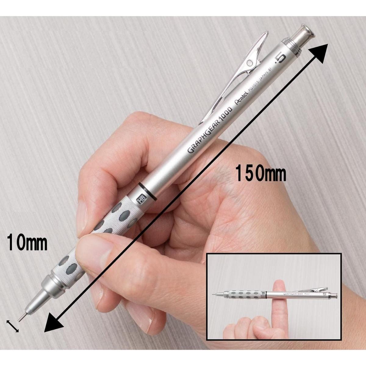 Lapiseira Pentel GraphGear 1000 - 0,7mm Pentel