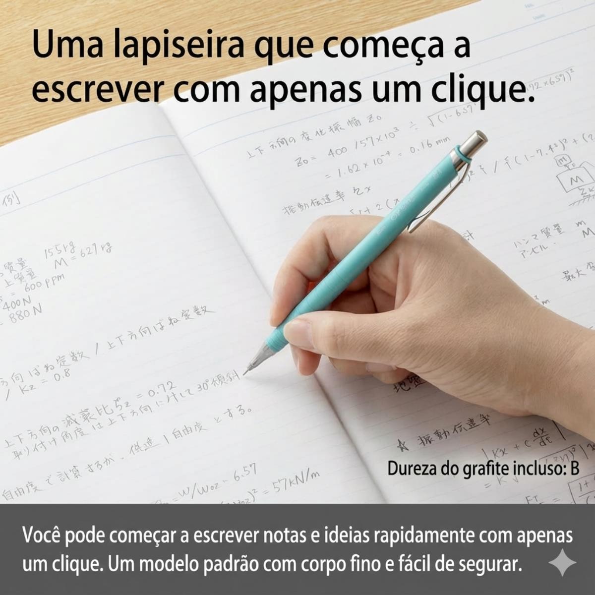 Lapiseira Pentel Orenz Colors - 0,5mm - Verde Pentel