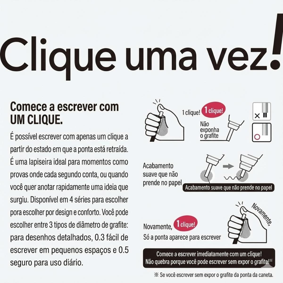 Lapiseira Pentel Orenz Colors - 0,5mm - Verde Pentel