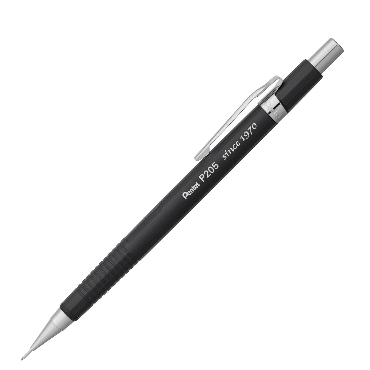 Lapiseira Pentel P200 Quiet Luxury - Preto - 0.5mm Pentel