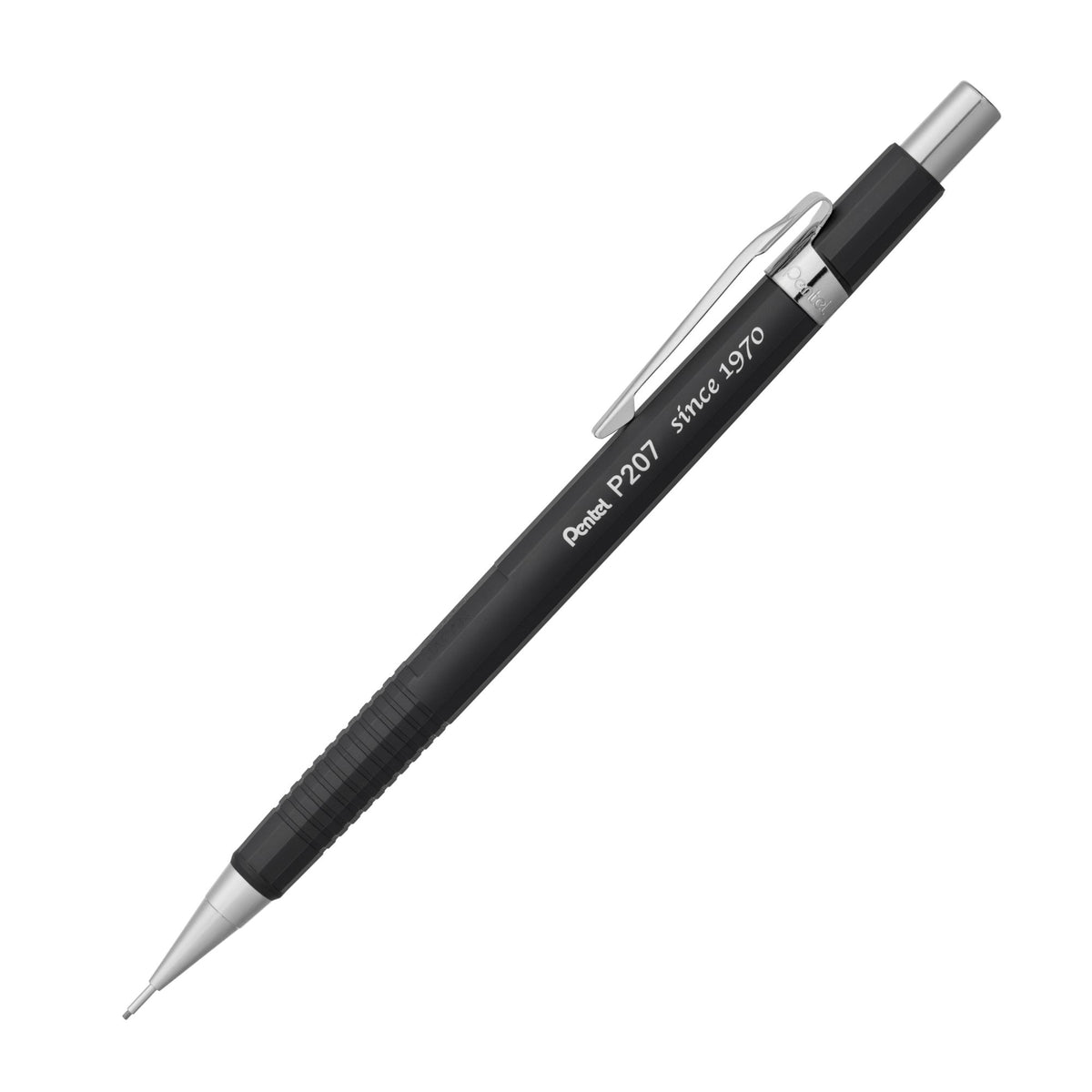 Lapiseira Pentel P200 Quiet Luxury - Preto - 0.7mm Pentel