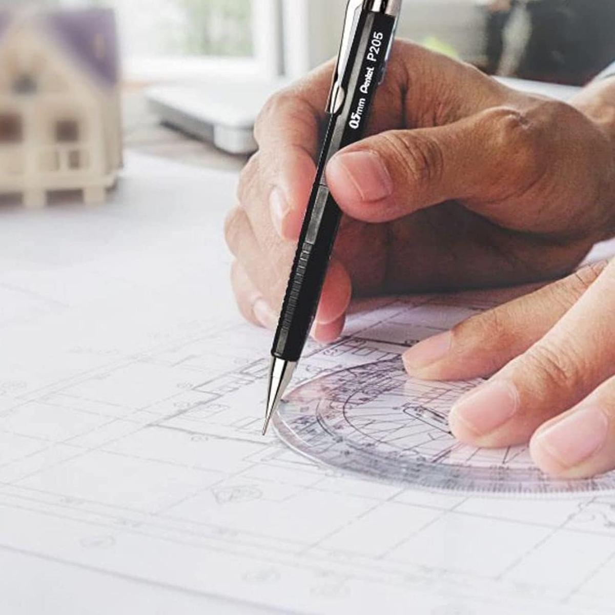 Lapiseira Pentel Sharp 0.7mm - Rosa Metálico Pentel