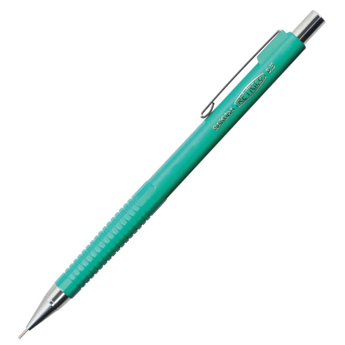 Lapiseira Sakura Retrico 0,5mm - Lapiseira Técnica Turquoise Green Sakura