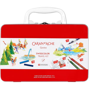 Maleta Criativa Caran D´Ache Swisscolor - Travel Kit - 300223