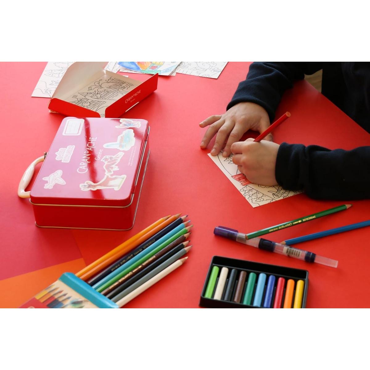 Maleta Criativa Caran D´Ache Swisscolor - Travel Kit - 300223 Caran D´ Ache