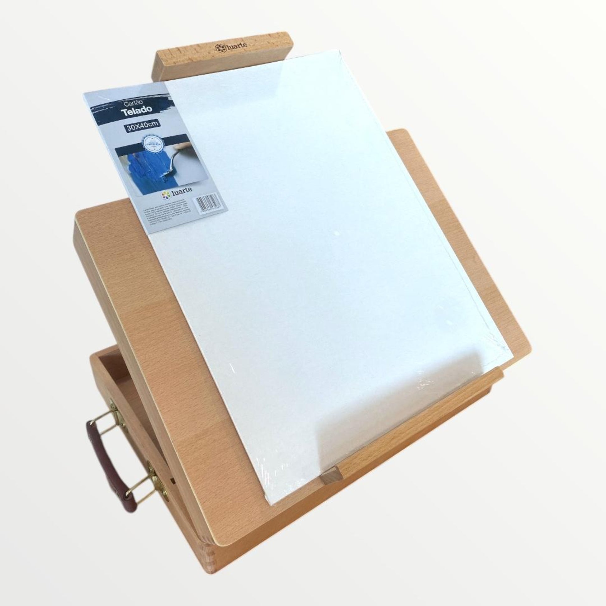 Maleta de Pintura com Cavalete Acoplado Livraria Skilo