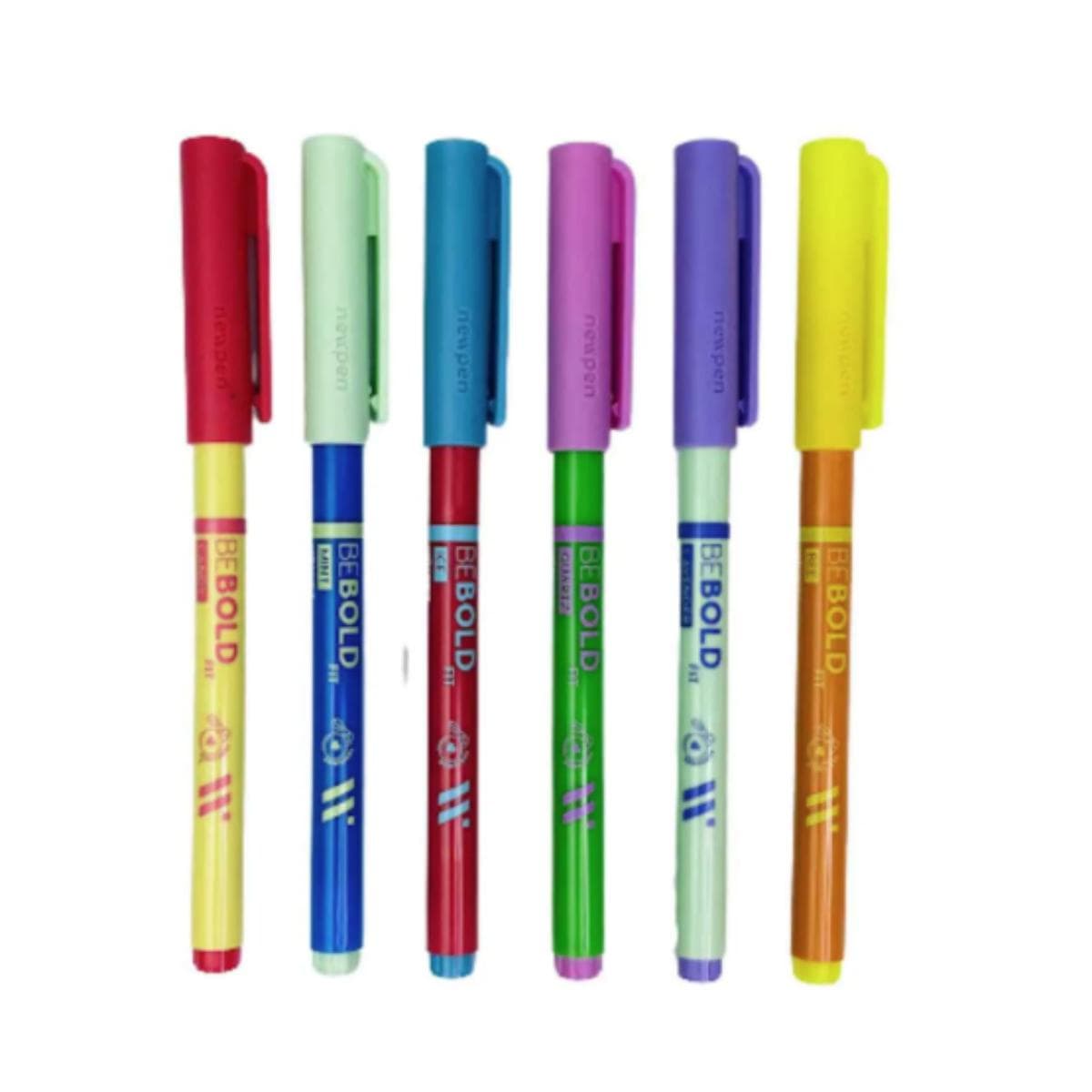 Marca-Texto - Be Bold Fit - 06 Cores NewPen