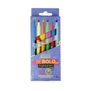 Marca-Texto - Be Bold Fit - 06 Cores