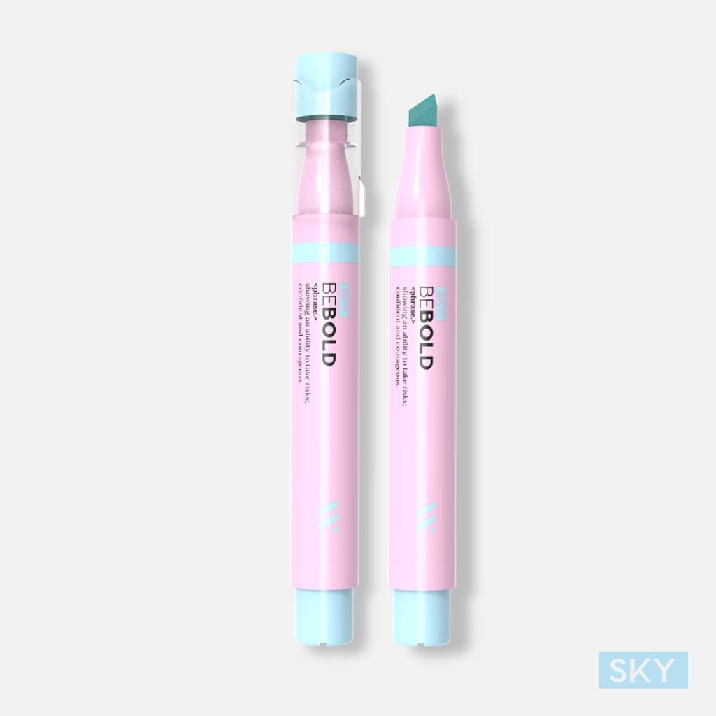 Marca Texto Newpen Be Bold Highlighter - 16 Cores Perfumado NewPen