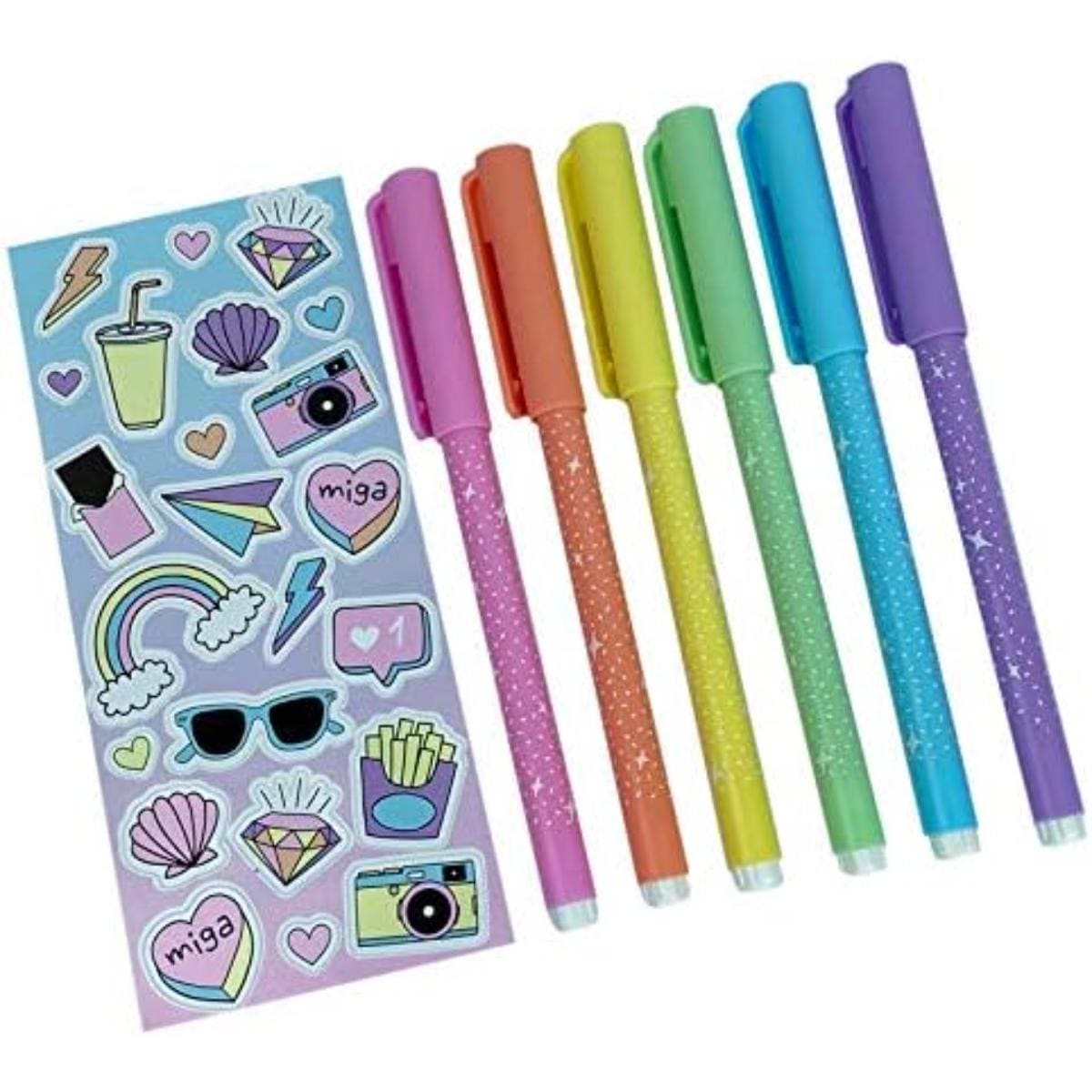 Marca Texto Newpen by Uatt - Melhores Amigas - Tons Pastel NewPen